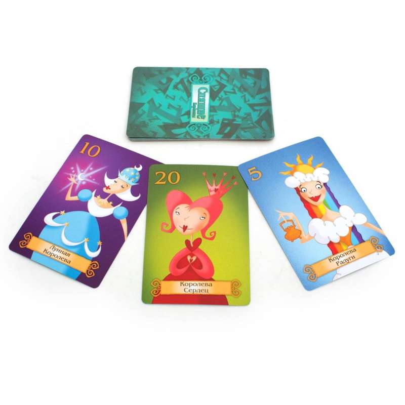 Настольная игра Спящие королевы Делюкс от Sovabooks для детей, красочная упаковка, игровое поле и фигурки на изображении