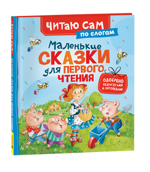 Детская книга на русском языке "Маленькие сказки для первого чтения" Андерсен, иллюстрации, издание Sovabooks