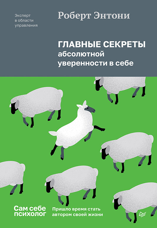 Обложка книги "Главные секреты абсолютной уверенности в себе" от Sovabooks, российская нон-фикшн психология