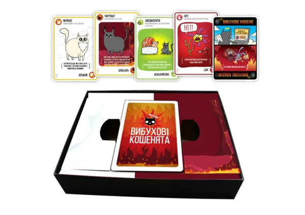 Настільна гра "Вибухові кошенята: Добро і Зло"