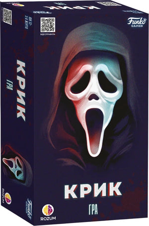 Настільна гра "Крик" від Sovabooks для вечірок і компаній, ігрове поле з картами та фішками на столі