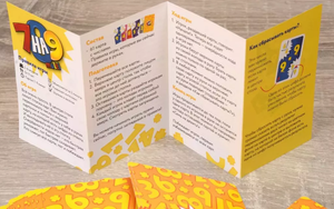 Настольная игра 7 на 9 Multi от Sovabooks для семейных развлечений и азартных игр, изображение игровой коробки