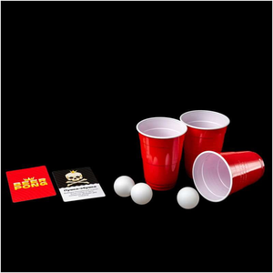 Настольная игра Beer Pong Королевский бирпонг от Sovabooks для вечеринок и развлечений, изображение игры на столе