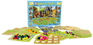 Настольная игра Каркассон Big Box от Sovabooks, стратегическая игра с картами и фишками для всей семьи