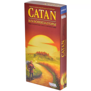 Расширение для настольной игры Колонизаторы Catan, предназначенное для 5-6 игроков, от Sovabooks, изображение коробки.