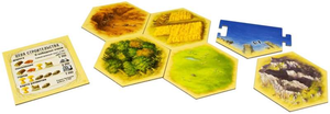 Расширение для настольной игры Catan на 5-6 игроков, Sovabooks, изображение коробки и игрового материала
