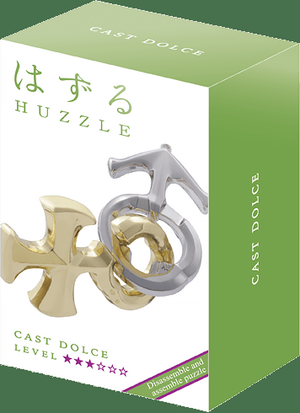 Металлическая головоломка Huzzle 3* Сладкая жизнь от Sovabooks, пазл для любителей интеллектуальных игр и головоломок
