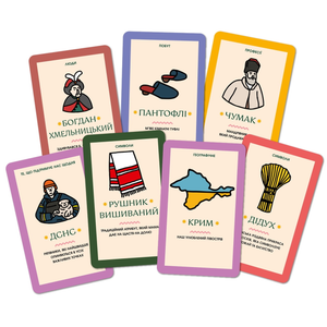 Настольная игра для компании "Хто я" от Sovabooks, веселая командная игра для вечеринок и развлечений.