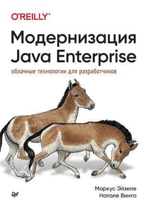 Книга "Модернизация Java Enterprise" о облачных технологиях для разработчиков, изображение обложки, Sovabooks.
