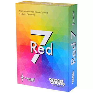 Настольная игра RED 7 от Sovabooks, веселая партия для игры с друзьями и семьей, яркая и увлекательная настольная игра