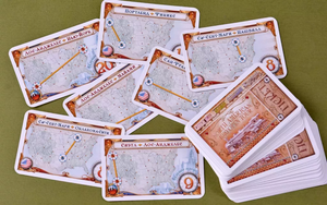 Дополнение Ticket to Ride: Америка 1910 для настольной игры Sovabooks, карта с изображением американских городов и маршрутов
