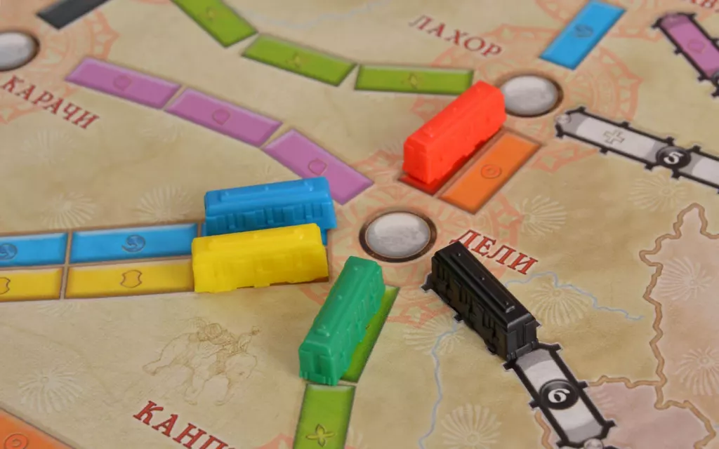 Дополнение Ticket to Ride: Азия для настольной игры от SOVABOOKS, изображение коробки расширения для игры