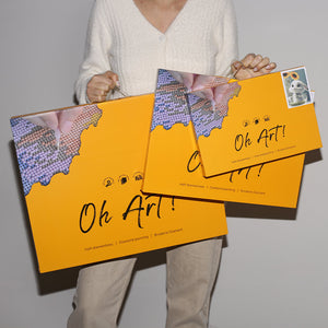 Алмазная мозаика Маленький Жираф (20х30)