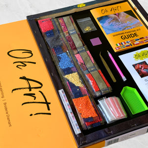 Алмазная мозаика Sovabooks с изображением яркой совы, размер 40x50 см, набор для творчества, красочный дизайн