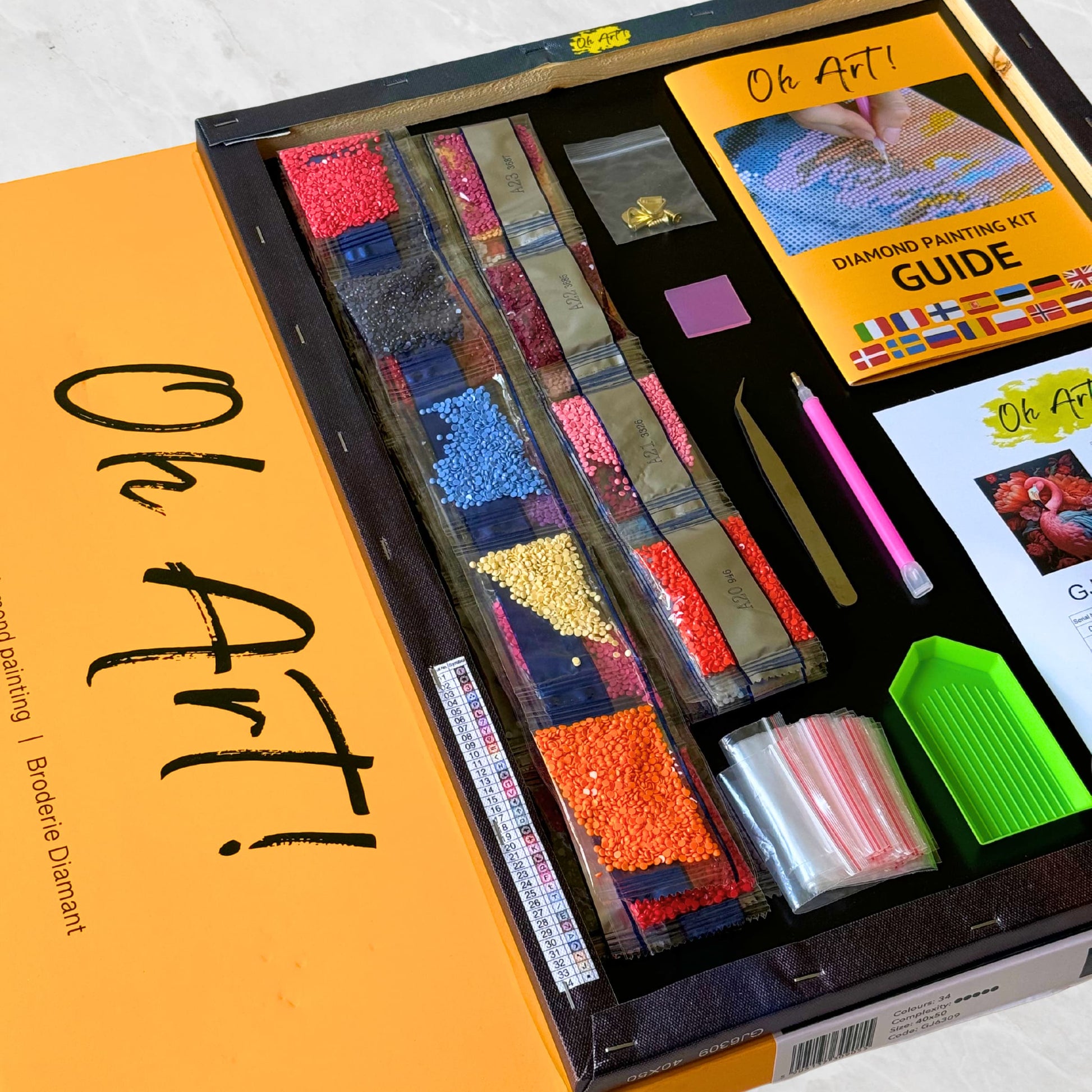 Алмазная мозаика Витражная женщина (40х50)