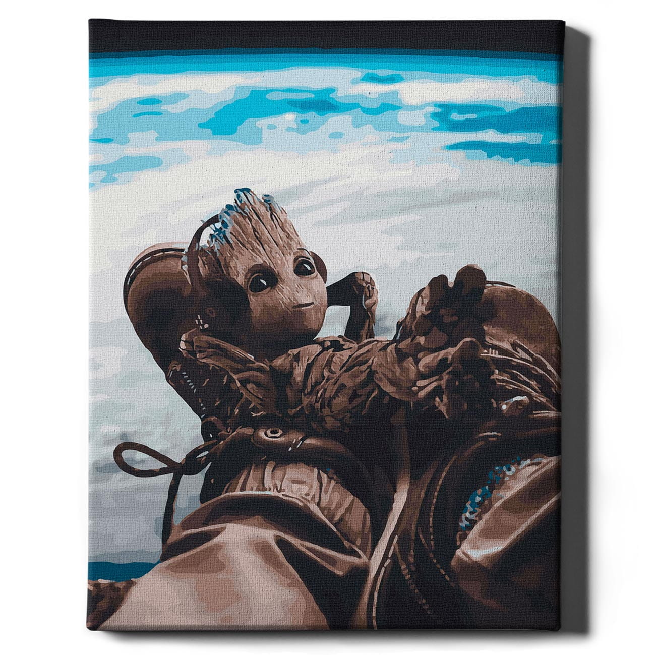 Книга Картина по номерам Грут в космосе - nan | SOVABOOKS