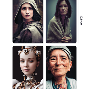 Метафорические карты Портрет женщины