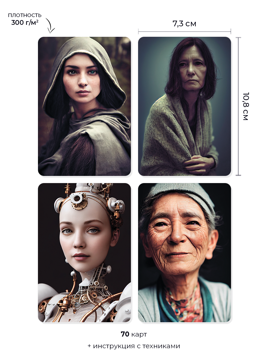 Метафорические карты Портрет женщины