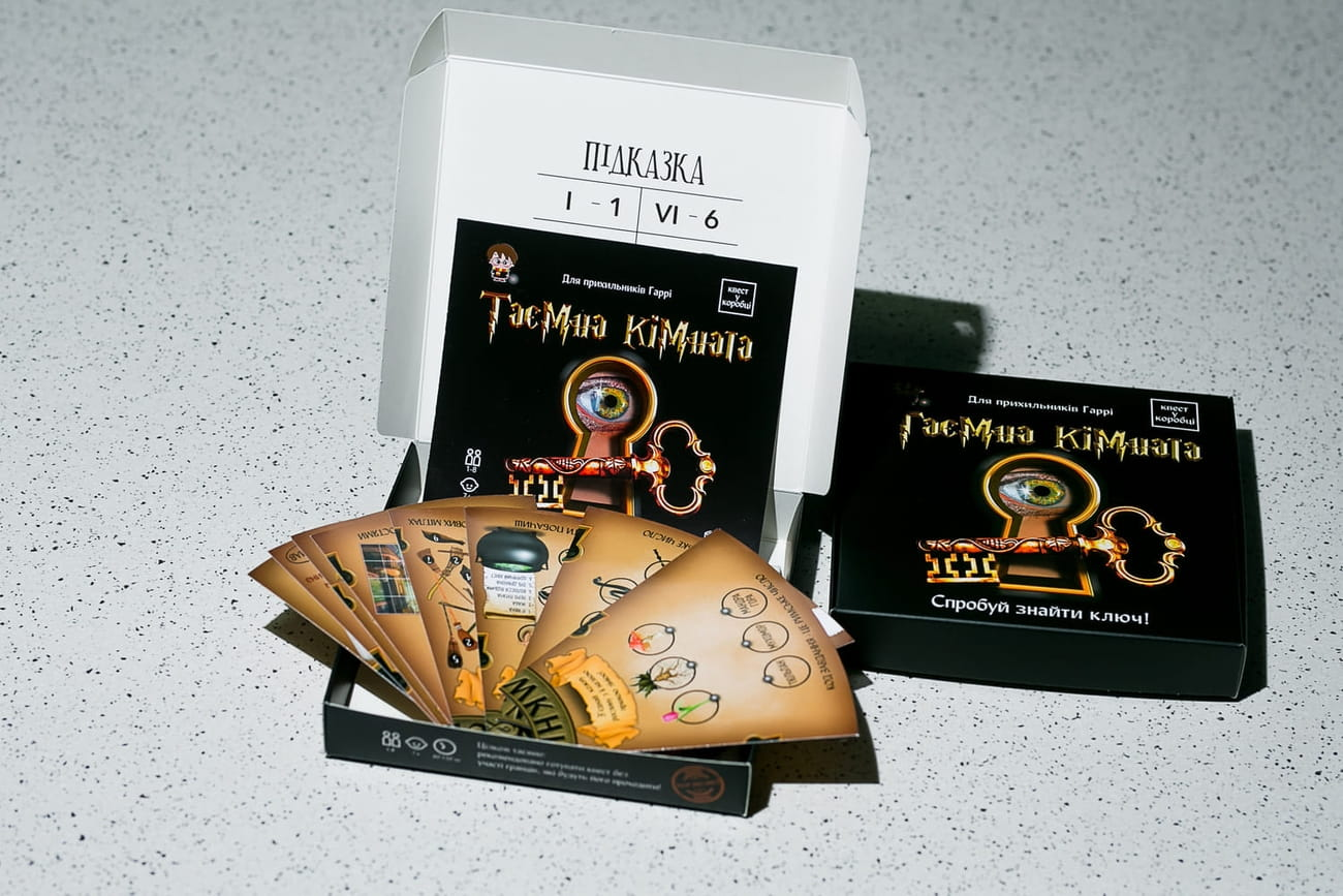 Настільна гра Квест у коробці: Таємна кімната