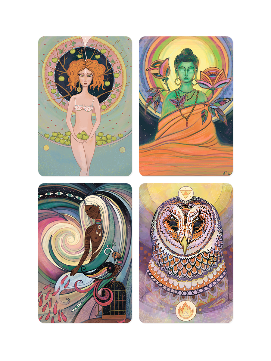 Метафорические ассоциативные карты Первозданная женщина