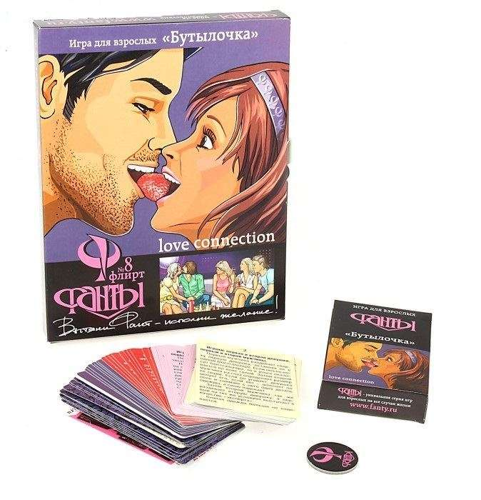 Книга Настольная игра-Фанты-Флирт (Бутылочка) - nan | SOVABOOKS