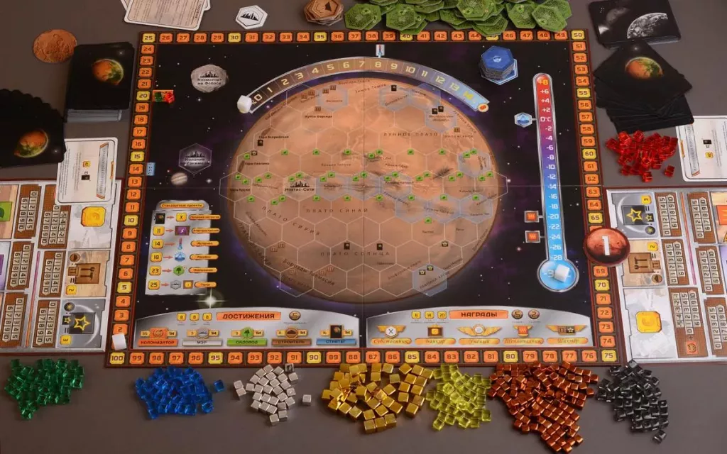 Игра настольная Покорение Марса