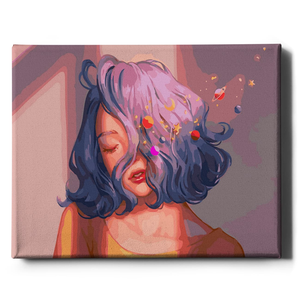 Книга Картина по номерам Девичьи мысли - nan | SOVABOOKS