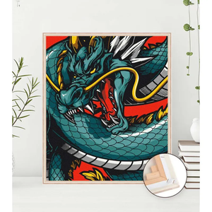 Картина по Номерам Королевский дракон