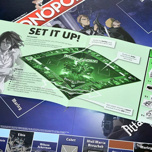 Монополия. Атака Титанов (на английском) Monopoly. Attack on Titan. The Final Season (English version)