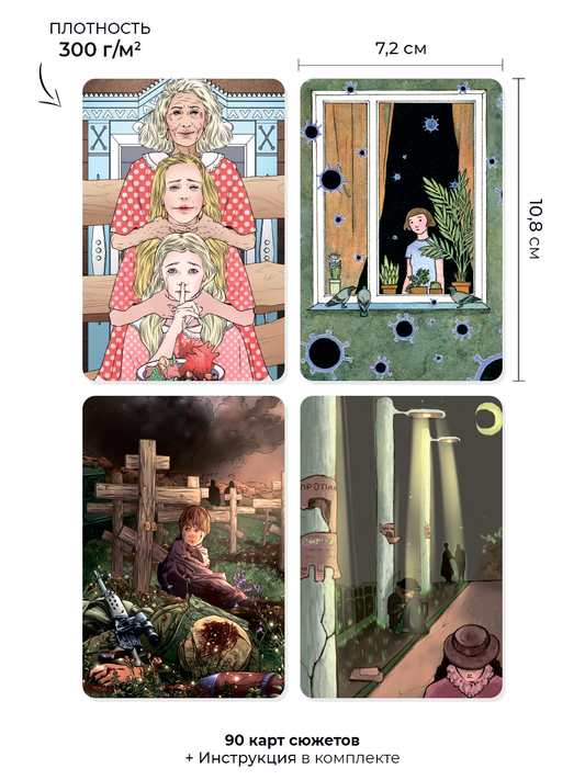 Метафорические карты Детские травмы