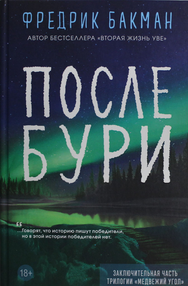 Книга После бури - Бакман Ф. | SOVABOOKS