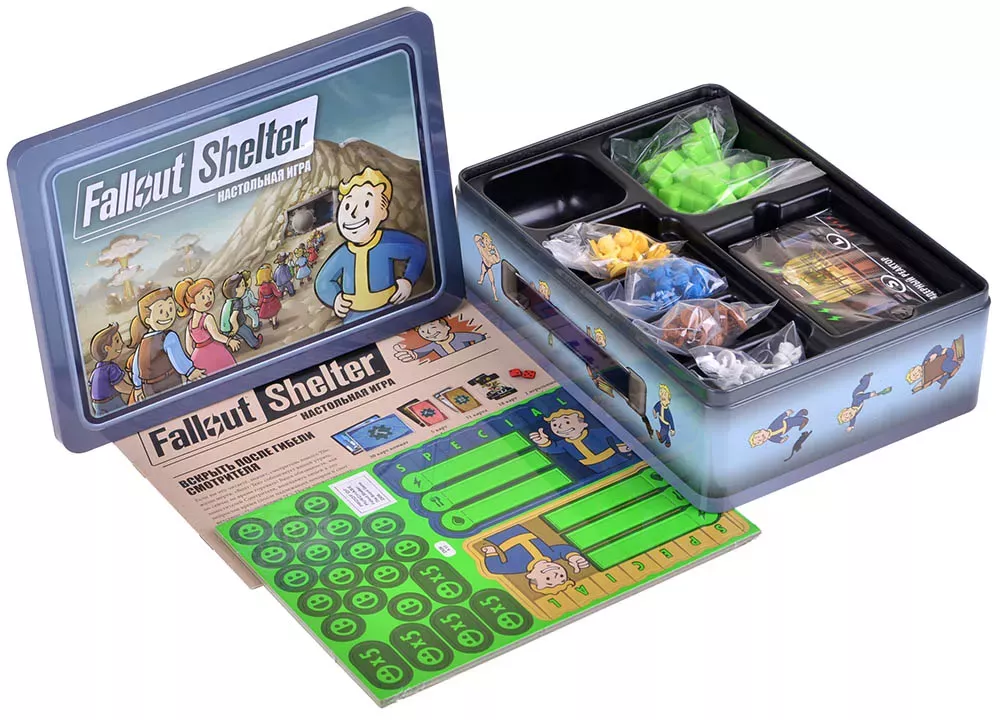 Fallout Shelter. Настольная игра