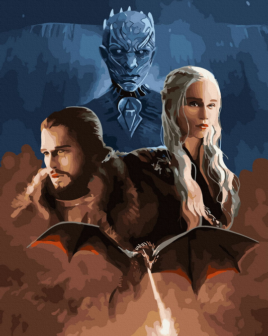 Книга Картина по номерам Игра престолов - nan | SOVABOOKS