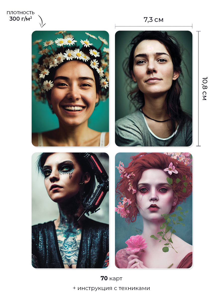 Метафорические карты Портрет женщины