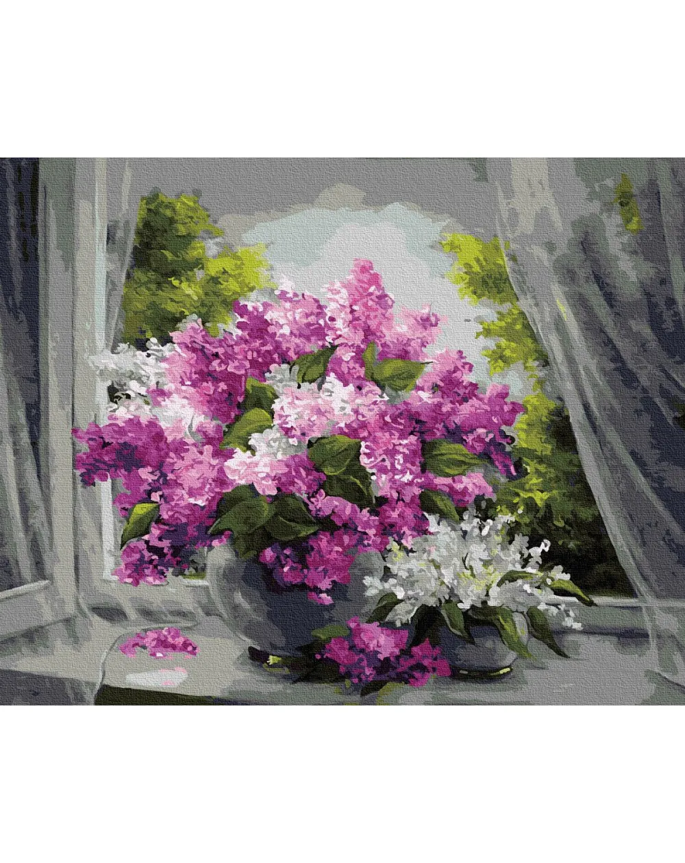 Книга Картина по Номерам Сирень - nan | SOVABOOKS
