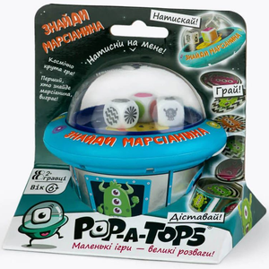 Книга Pop-A-Tops: Знайди марсіанина (УКР) - nan | SOVABOOKS
