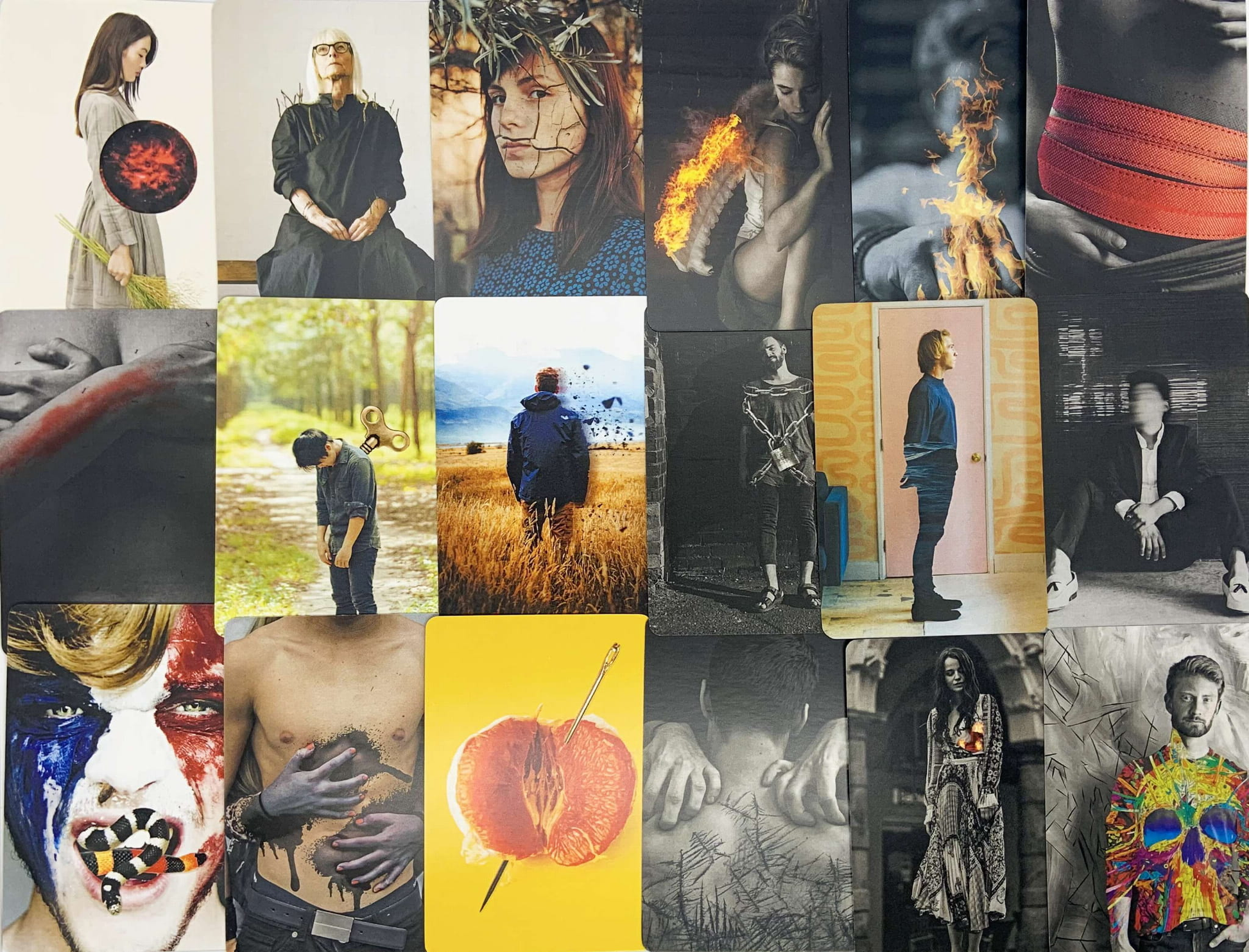 Метафорические ассоциативные карты «Психосоматика. Образы»