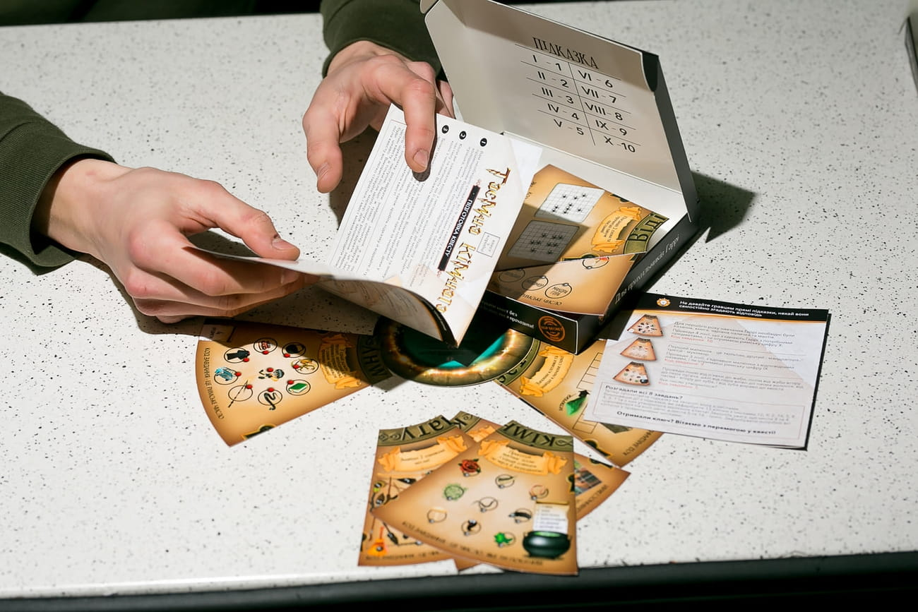 Настільна гра Квест у коробці: Таємна кімната