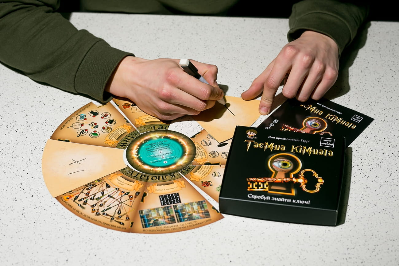 Настільна гра Квест у коробці: Таємна кімната