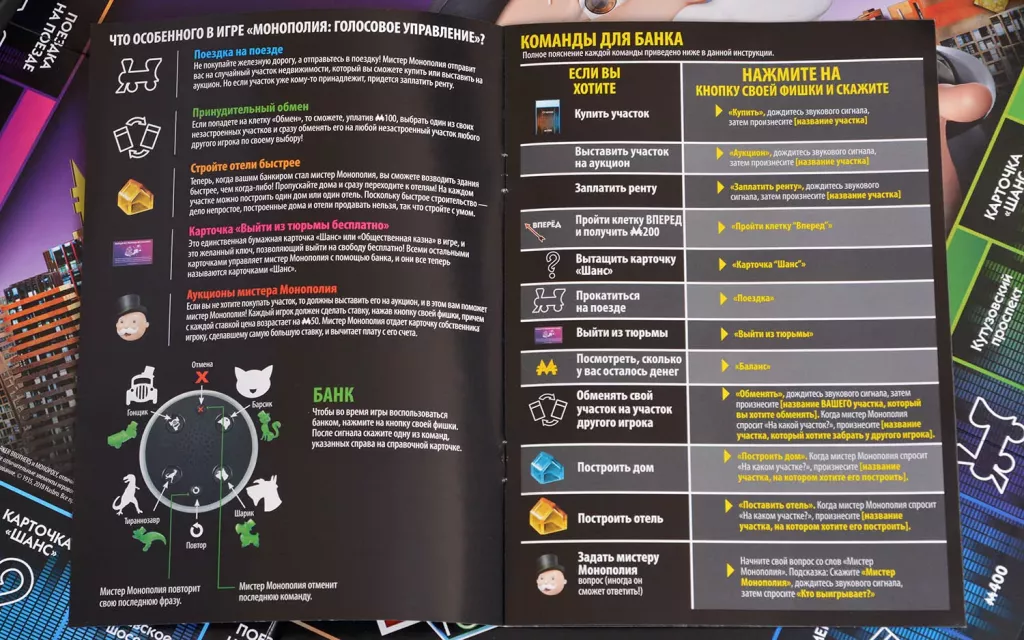 Монополия с голосовым управлением