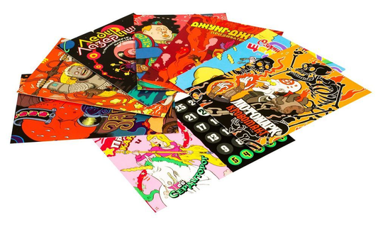 Настольная игра - Эпичные схватки боевых магов. Битва на горе Черепламени