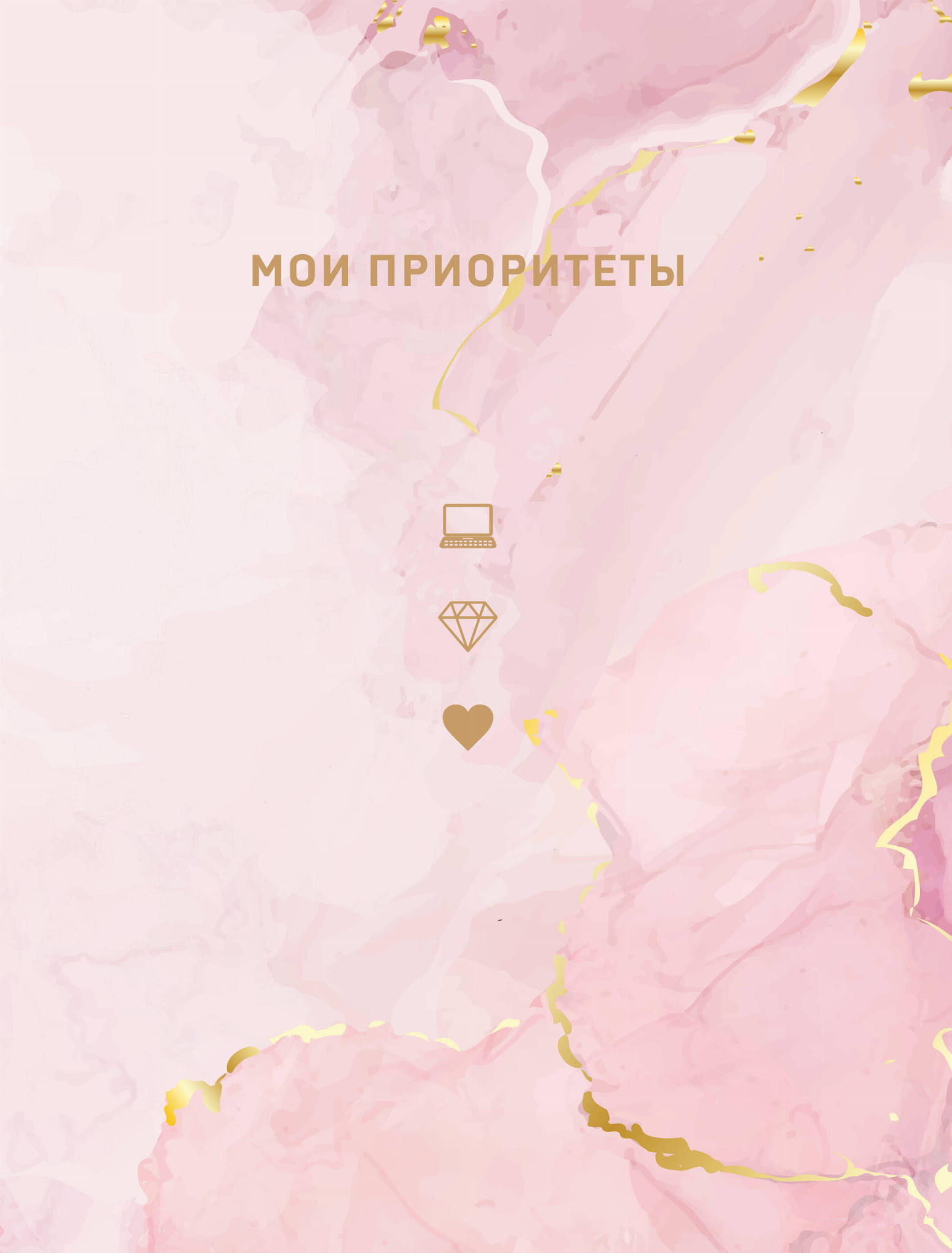 Книга Мои приоритеты (розовый) Нечаева Н.Г. | SOVABOOKS