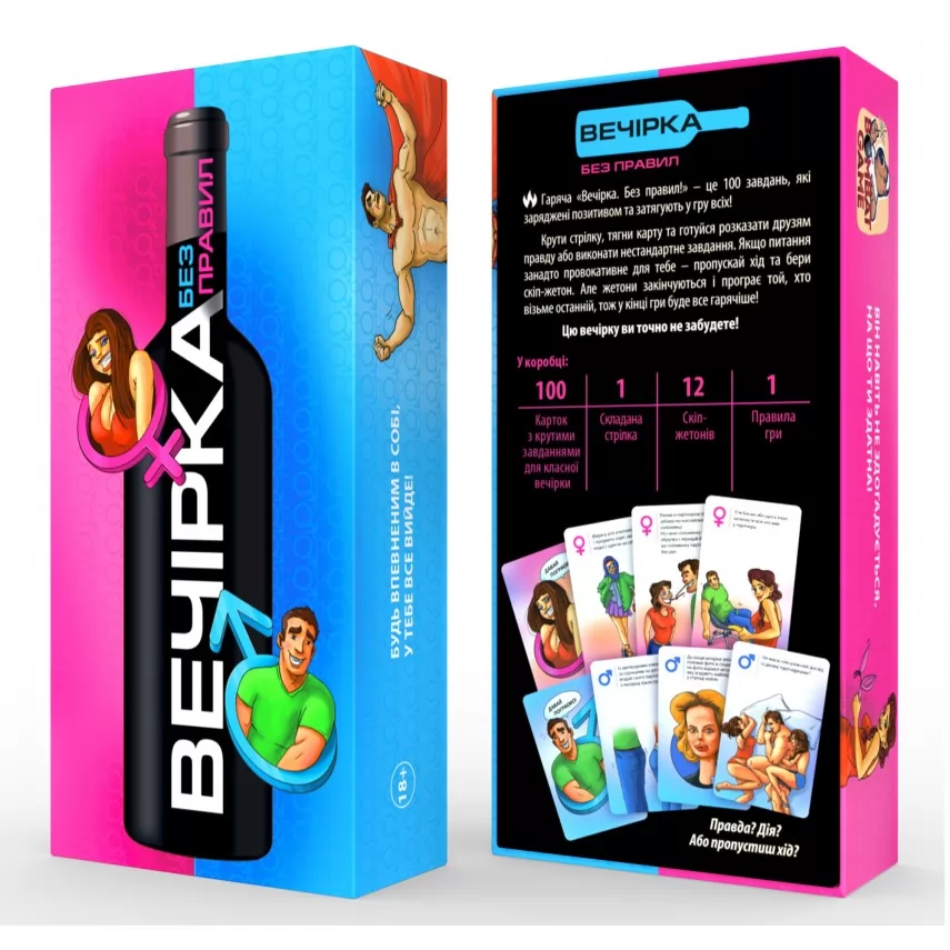 Настільна гра Вечірка. Без правил