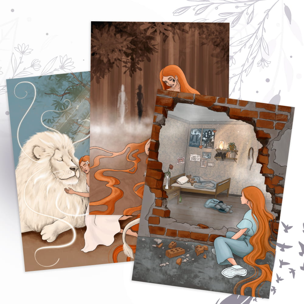 Метафорические открытки Ты и есть свет