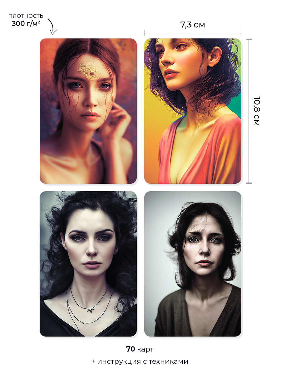 Метафорические карты Портрет женщины