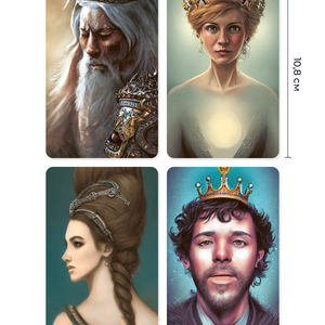 Метафорические карты Короли и королевы