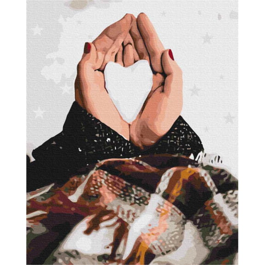 Книга Картина по Номерам зимняя любовь - nan | SOVABOOKS