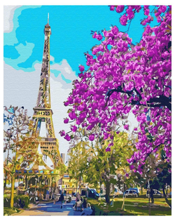 Книга Картина по Номерам Весна в Париже - nan | SOVABOOKS