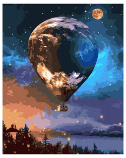 Книга Картина по Номерам Звездный шар - nan | SOVABOOKS