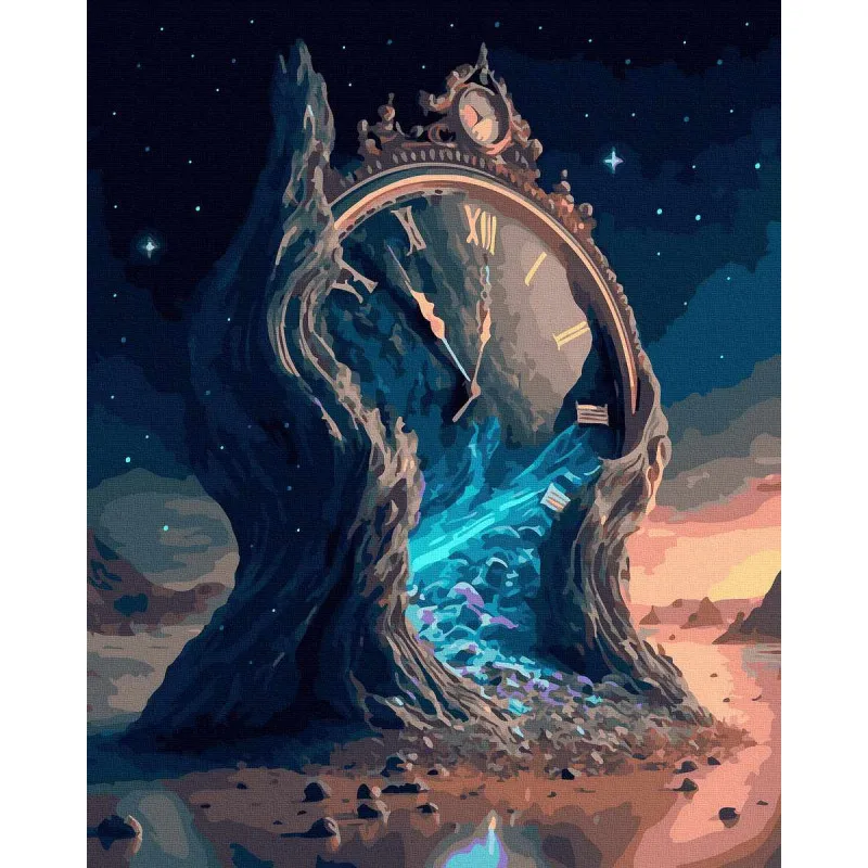 Книга Картина по Номерам Волшебные часы - nan | SOVABOOKS